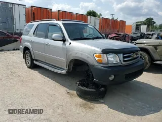 2003 Toyota Sequoia Limited with VIN 5TDBT48A93S176258, listed as a Copart auction lot 80664124 with 195,767 mi miles and Non Repairable. Bid and sale history available at DreamBid. Image 11.