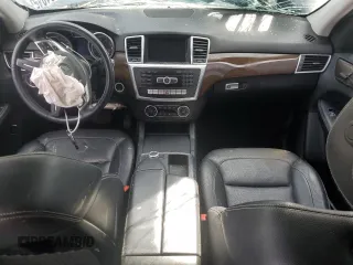 2015 Mercedes-Benz M ML 350 with VIN 4JGDA5HB8FA527137, listed as a Copart auction lot 50331045 with Not Provided miles and Salvage Title. Bid and sale history available at carsss.com. Image 8.