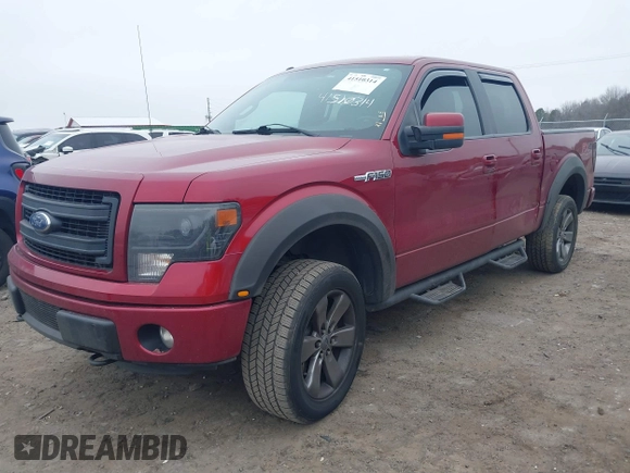 2013 Ford F-150 XL with VIN 1FTFW1EFXDFD89650, listed as a IAAI auction lot 41510314 with 202,993 mi miles. Bid and sale history available at carsss.com. Image 17.