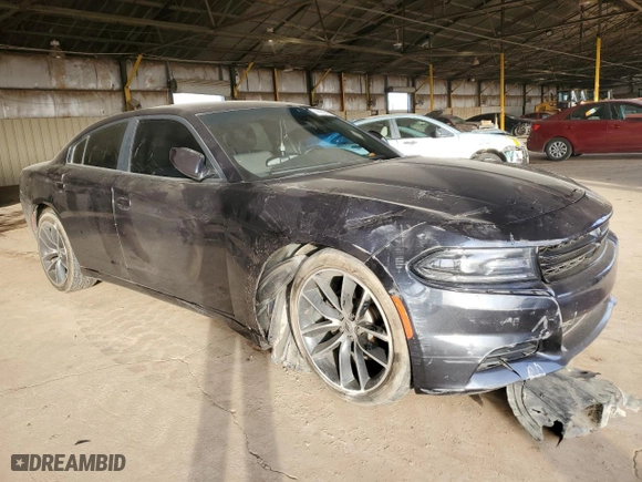 2016 Dodge Charger SXT with VIN 2C3CDXHG9GH280782, listed as a Copart auction lot 41450875 with 124,904 mi miles and Salvage Title. Bid and sale history available at carsss.com. Image 4.