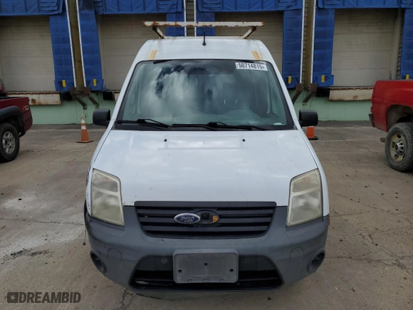 2010 Ford Transit Connect XL with VIN NM0LS6AN2AT028366, listed as a Copart auction lot 50714815 with NaN miles and Salvage Title. Bid and sale history available at carsss.com. Image 5.