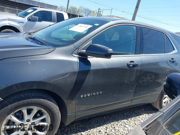 2019 Chevrolet Equinox LT with VIN 2GNAXKEV0K6106725, listed as a IAAI auction lot 41863740 with 171,356 mi miles and . Bid and sale history available at carsss.com. Image 14.