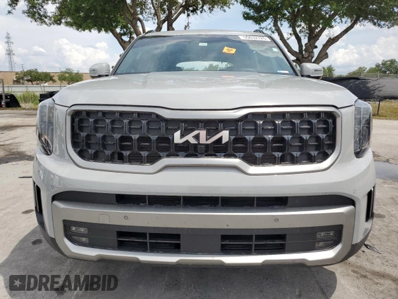 2023 Kia Telluride SX Prestige X-Pro z VIN 5XYP5DGC6PG386905, wystawiony jako Copart lot #55632725 z przebiegiem 35 982 mil mil oraz Nie do naprawy • Non repairable. Historia ofert i sprzedaży dostępna na DreamBid. Obrazek 5.