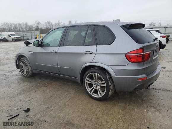 2012 BMW X5 M with VIN 5YMGY0C54CLK27815, listed as a Copart auction lot 83010304 with 0 mi miles and Salvage Title. Bid and sale history available at carsss.com. Image 2.