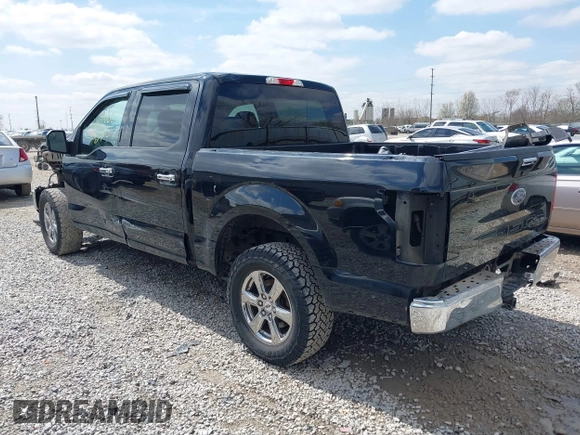 2018 Ford F-150 XL with VIN 1FTEW1E51JFC19191, listed as a IAAI auction lot 41919055 with 87,367 mi miles. Bid and sale history available at carsss.com. Image 3.