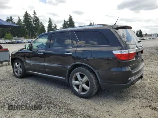 2011 Dodge Durango Citadel with VIN 1D4SE5GT9BC595393, listed as a Copart auction lot 65574855 with 193,538 mi miles and Salvage title. Bid and sale history available at DreamBid. Image 2.