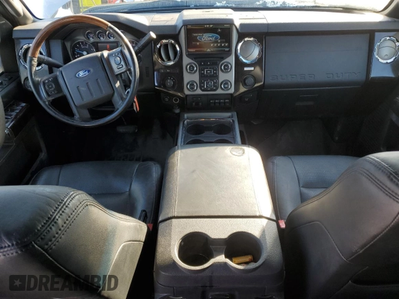 2015 Ford F-250 Lariat with VIN 1FT7W2BT1FED53780, listed as a Copart auction lot 44793675 with 380,408 mi miles and Salvage title. Bid and sale history available at DreamBid. Image 8.
