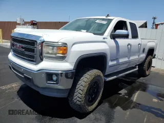 2015 GMC Sierra 1500 SLT with VIN 1GTR1VEC2FZ206963, listed as a Copart auction lot 60232095 with 98,606 mi miles and Clean title. Bid and sale history available at DreamBid. Image 1.