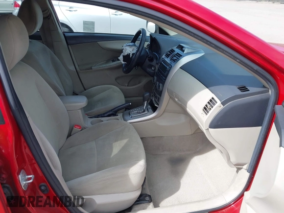 2012 Toyota Corolla L with VIN 5YFBU4EE7CP003044, listed as a IAAI auction lot 42044928 with 256,796 mi miles. Bid and sale history available at carsss.com. Image 5.