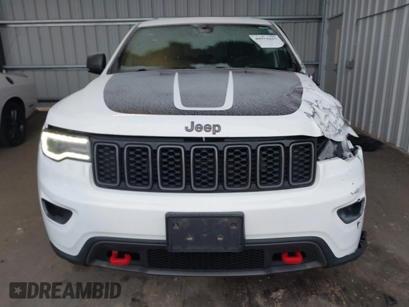2018 Jeep Grand Cherokee Trailhawk with VIN 1C4RJFLGXJC264438, listed as a IAAI auction lot 40974417 with 117,717 mi miles and . Bid and sale history available at DreamBid. Image 12.
