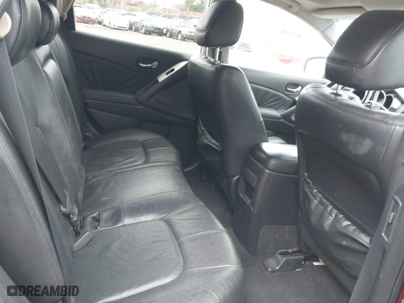 2009 Nissan Murano SL with VIN JN8AZ18W59W131772, listed as a IAAI auction lot 42062662 with 87,189 mi miles. Bid and sale history available at carsss.com. Image 8.