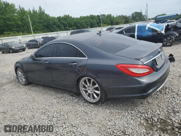 2014 Mercedes-Benz CLS 550 с VIN WDDLJ7DB0EA124999, выставлен на аукционе Copart как лот 56901505 с пробегом Не указан миль и Чистый • Clean title. История ставок и продаж доступна на DreamBid. Изображение 2.