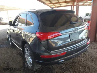 2015 Audi Q5 Premium with VIN WA1CFAFP1FA136866, listed as a IAAI auction lot 41677637 with 1 mi miles. Bid and sale history available at carsss.com. Image 3.