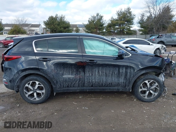 2021 Kia Sportage LX with VIN KNDPM3AC6M7845686, listed as a IAAI auction lot 41444426 with 28,764 mi miles. Bid and sale history available at carsss.com. Image 13.