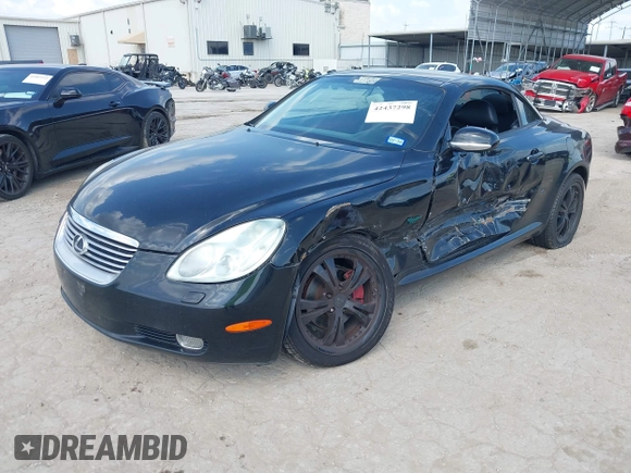 2005 Lexus SC 430 z VIN JTHFN48Y550062562, wystawiony jako IAAI lot #42437298 z przebiegiem 119 744 mil mil oraz . Historia ofert i sprzedaży dostępna na DreamBid. Obrazek 2.