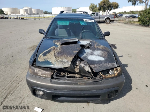 1997 Subaru Legacy Wagon Outback with VIN 4S3BG6858V7618334, listed as a Copart auction lot 49727355 with 321,143 mi miles and Salvage Title. Bid and sale history available at carsss.com. Image 5.