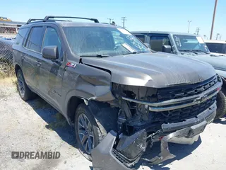 2021 Chevrolet Tahoe Z71 with VIN 1GNSKPKD8MR303418, listed as a IAAI auction lot 41808021 with 96,724 mi miles and . Bid and sale history available at DreamBid. Image 1.