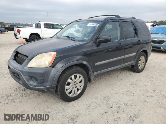 2006 Honda CR-V EX with VIN SHSRD78846U407241, listed as a Copart auction lot 42852285 with 174,914 mi miles and Clean Title. Bid and sale history available at carsss.com. Image 1.