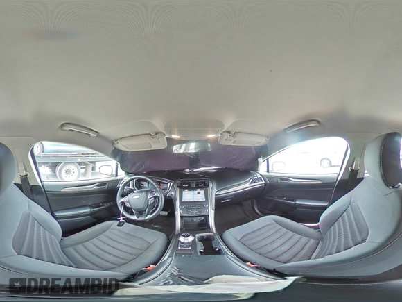 2017 Ford Fusion SE with VIN 3FA6P0HD3HR256602, listed as a Copart auction lot 55834485 with 157,495 mi miles and Clean title. Bid and sale history available at DreamBid. Image 14.