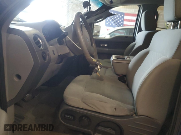 2007 Ford F-150 XLT with VIN 1FTPW14V77FA40978, listed as a Copart auction lot 50758655 with 185,243 mi miles and Salvage Title. Bid and sale history available at carsss.com. Image 7.