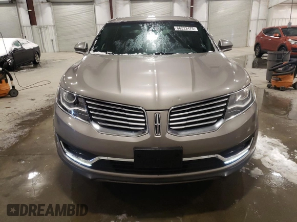 2017 Lincoln MKX Select with VIN 2LMPJ8KR8HBL20506, listed as a Copart auction lot 88222475 with 159,315 mi miles and Salvage Title. Bid and sale history available at carsss.com. Image 5.