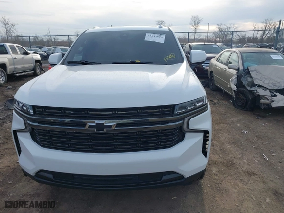 2021 Chevrolet Tahoe RST with VIN 1GNSKRKD8MR437213, listed as a IAAI auction lot 41827870 with 47,169 mi miles. Bid and sale history available at carsss.com. Image 12.