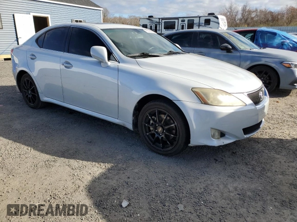 2006 Lexus IS 250 with VIN JTHCK262262004364, listed as a Copart auction lot 80584384 with 219,592 mi miles and Clean Title. Bid and sale history available at DreamBid. Image 4.