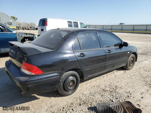 2002 Mitsubishi Lancer ES with VIN JA3AJ26E72U062280, listed as a Copart auction lot 75810384 with 136,149 mi miles and Salvage Title. Bid and sale history available at carsss.com. Image 3.