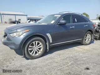 2010 Infiniti FX35 with VIN JN8AS1MU9AM802109, listed as a Copart auction lot 69224524 with 167,256 mi miles and Salvage Title. Bid and sale history available at carsss.com. Image 1.