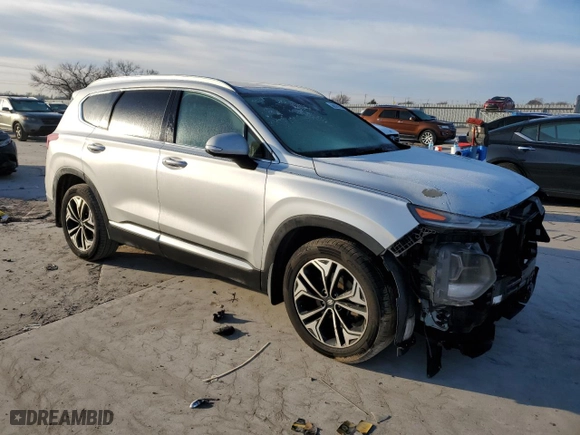 2019 Hyundai Santa Fe Limited with VIN 5NMS53AA1KH036270, listed as a Copart auction lot 88926935 with 0 mi miles and Salvage Title. Bid and sale history available at carsss.com. Image 4.