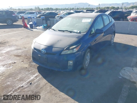 2010 Toyota Prius II with VIN JTDKN3DU6A0018271, listed as a IAAI auction lot 40429739 with 262,133 mi miles. Bid and sale history available at carsss.com. Image 17.
