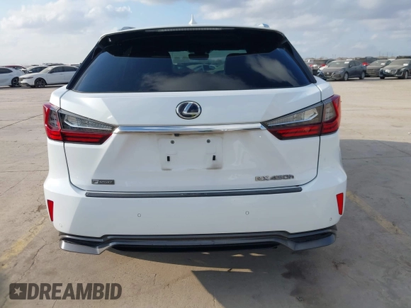 2017 Lexus RX with VIN 2T2BGMCAXHC012458, listed as a IAAI auction lot 41515915 with 127,709 mi miles. Bid and sale history available at carsss.com. Image 17.