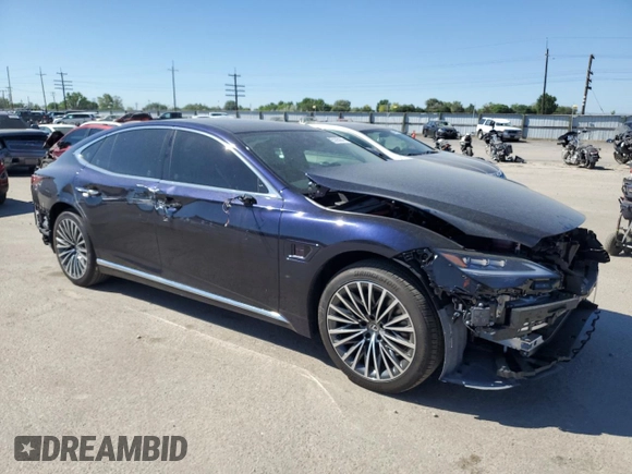2024 Lexus LS z VIN JTHGYLGF6R5002854, wystawiony jako Copart lot #55295084 z przebiegiem 9 179 mil mil oraz Szkoda całkowita • Salvage title. Historia ofert i sprzedaży dostępna na DreamBid. Obrazek 4.
