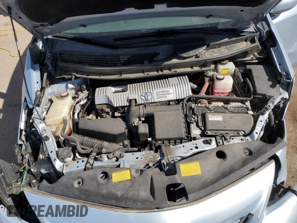 2014 Toyota Prius Two with VIN JTDZN3EU0EJ009787, listed as a Copart auction lot 50413265 with 93,312 mi miles and Salvage Title. Bid and sale history available at DreamBid. Image 13.