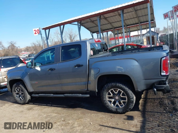 2021 GMC Canyon 4WD AT4 w/Leather with VIN 1GTG6FENXM1282684, listed as a IAAI auction lot 41757981 with 44,807 mi miles. Bid and sale history available at carsss.com. Image 14.