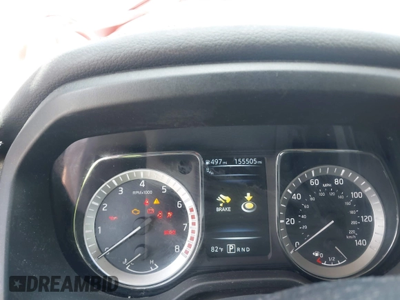 2017 Nissan Titan SV with VIN 1N6AA1E63HN526560, listed as a IAAI auction lot 42487006 with 155,505 mi miles and . Bid and sale history available at DreamBid. Image 7.