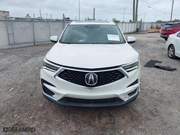2019 Acura RDX w/Technology Pkg with VIN 5J8TC2H55KL031585, listed as a IAAI auction lot 41758776 with 55,144 mi miles. Bid and sale history available at carsss.com. Image 12.