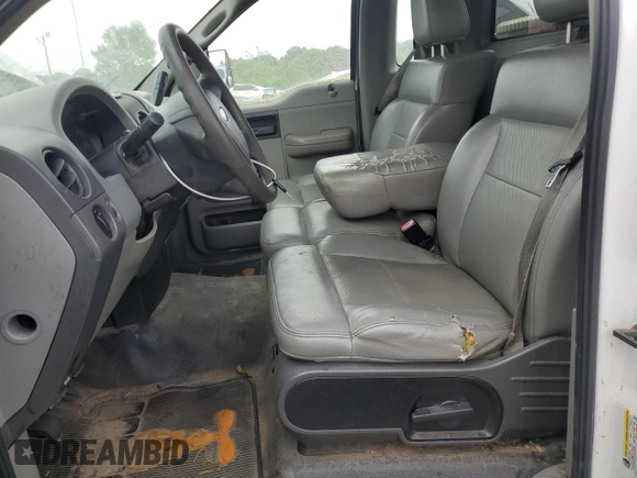 2007 Ford F-150 XL with VIN 1FTRF12217NA15470, listed as a Copart auction lot 55898825 with 204,078 mi miles and Clean title. Bid and sale history available at DreamBid. Image 7.