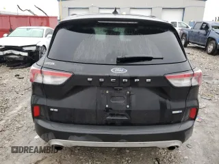 2020 Ford Escape SE with VIN 1FMCU9G69LUC20553, listed as a Copart auction lot 43860345 with 53,466 mi miles and Salvage Title. Bid and sale history available at carsss.com. Image 6.