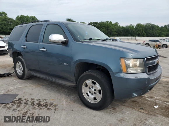 2010 Chevrolet Tahoe LS with VIN 1GNUCAE00AR103589, listed as a Copart auction lot 60621345 with 214,922 mi miles and Salvage title. Bid and sale history available at DreamBid. Image 4.