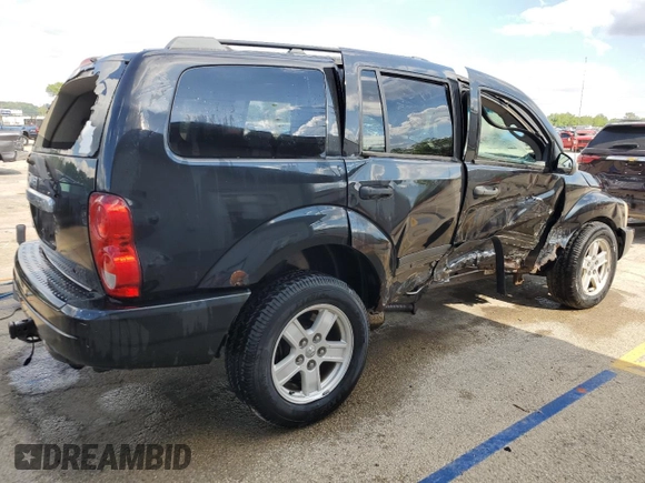 2006 Dodge Durango SLT with VIN 1D4HB48N76F172166, listed as a Copart auction lot 56859445 with 195,673 mi miles and Salvage title. Bid and sale history available at DreamBid. Image 3.