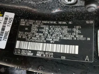2010 Toyota Sequoia Ltd with VIN 5TDJY5G15AS028318, listed as a Copart auction lot 45147365 with 128,860 mi miles and Salvage Title. Bid and sale history available at carsss.com. Image 16.