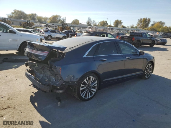 2017 Lincoln MKZ Select with VIN 3LN6L5CC8HR642414, listed as a Copart auction lot 78535024 with 157,995 mi miles and Salvage Title. Bid and sale history available at carsss.com. Image 3.