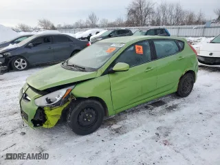 2013 Hyundai Accent GL with VIN KMHCT5AE5DU139658, listed as a Copart auction lot 41469985 with 305,020 mi miles and Clean Title. Bid and sale history available at carsss.com. Image 1.