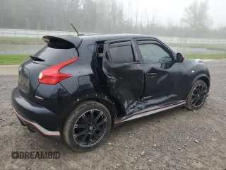 2013 Nissan Juke Nismo z VIN JN8AF5MV2DT221520, wystawiony jako Copart lot #55310605 z przebiegiem 83 224 mil mil oraz Szkoda całkowita • Salvage title. Historia ofert i sprzedaży dostępna na DreamBid. Obrazek 3.
