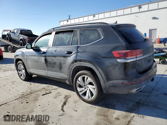 2023 Volkswagen Atlas SE z VIN 1V2KR2CA7PC550169, wystawiony jako Copart lot #43042965 z przebiegiem Nie podano mil oraz Szkoda całkowita • Salvage title. Historia ofert i sprzedaży dostępna na DreamBid. Obrazek 2.