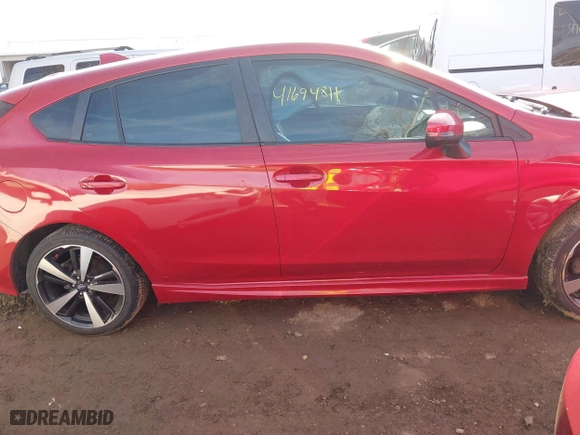 2019 Subaru Impreza Sport with VIN 4S3GTAM6XK3708591, listed as a IAAI auction lot 41694811 with 47,000 mi miles. Bid and sale history available at carsss.com. Image 13.