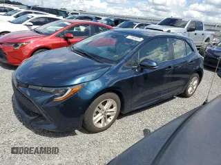 2021 Toyota Corolla Hatchback SE with VIN JTND4MBEXM3119891, listed as a Copart auction lot 73834074 with 44,193 mi miles and Non Repairable. Bid and sale history available at carsss.com. Image 1.