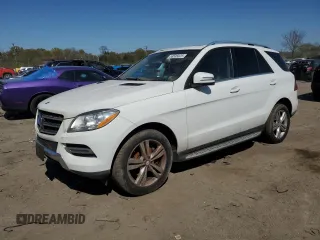 2015 Mercedes-Benz M with VIN 4JGDA5HB7FA461616, listed as a Copart auction lot 53535825 with 225,668 mi miles and Clean Title. Bid and sale history available at carsss.com. Image 1.