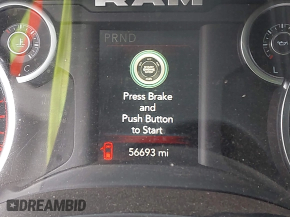 2020 Ram 2500 Big Horn with VIN 3C6UR5DL1LG261444, listed as a IAAI auction lot 41903347 with 56,693 mi miles. Bid and sale history available at carsss.com. Image 16.